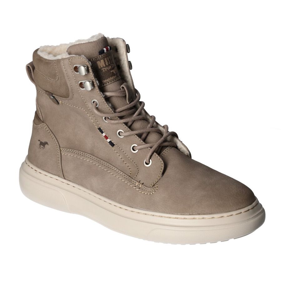 Mustang Shoes Argo veterboot taupe 