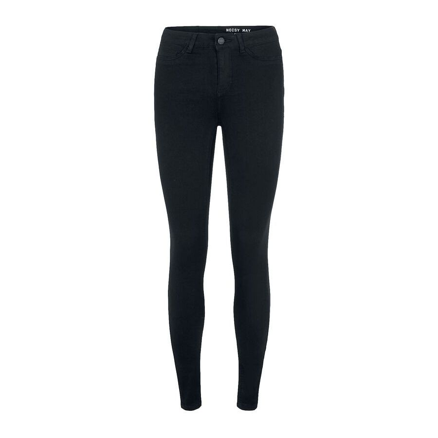 Noisy May Tall Callie hw skinny jeans v1021mb medium blue denim voor l