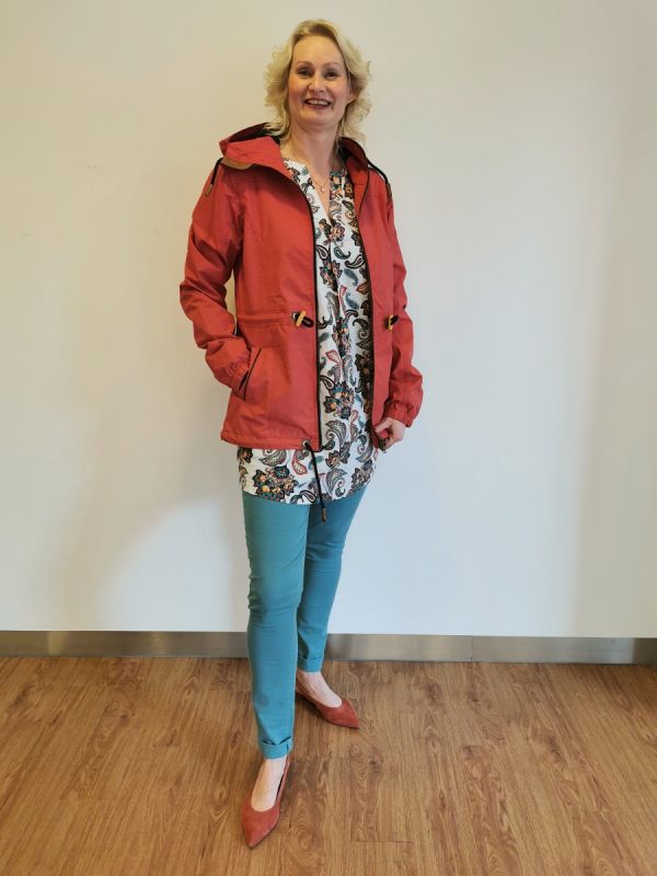 Brigg Fanny parka red_4