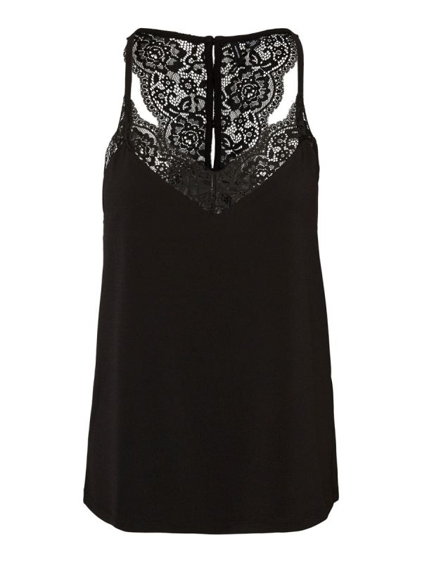 Vero Moda Ana s/l lace top black_1