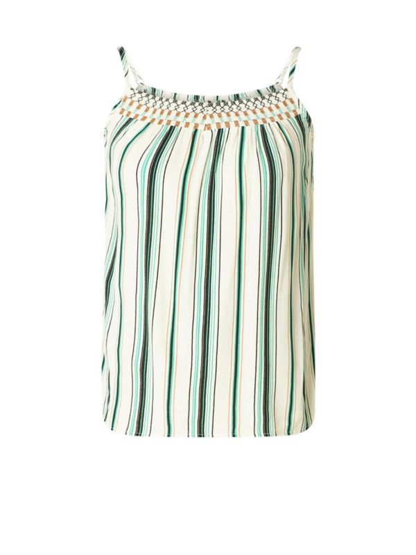 YEST Kaylee top stripe jungle green_1