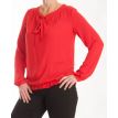 Only M Enya blouse crepon rosso 