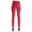 Only M Donna skinny cotton bordeaux 