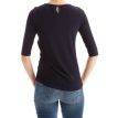 Only M Gaby shirt met kruisband snooze navy 