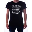 Kitaro Stef shirt zwart opdruk Basketball 