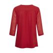 Fransa Zawov blouse pompeian red 
