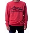 Kitaro Alpine sweater opdruk koraal 