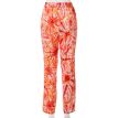 Stark Barah broek print bloemen oranje 