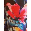Stark Bahia broek print bloemen blauw/rood 