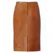 Mart Visser Millers pencil skirt leather cognac 