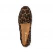 Babouche Abella moccasin giraf brown 