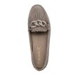 Babouche Jasmin moccasin suede taupe 