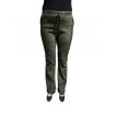 Only M Alexia broek flared suedine verde 