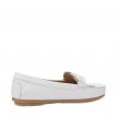 Babouche Mea moccasins kwastje ketting wit 