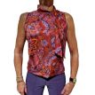 Only M Eliza top halsstrik artemide print fuchsia 