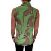 Only M Eliza top halsstrik print pantera verde 