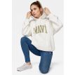 MAVI Maja hoodie antique white 