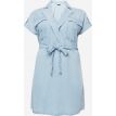 Noisy May Tall Vera tencel dress light blue 