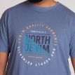 North Doyle shirt print North denim storm 