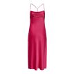 YAS Tall Dotteacross strap midi dress fuchsia 