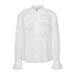 YAS Tall Carla ls shirt star white 