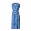 YEST Isaline jurk SL bright blue multi 